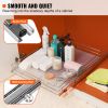 21.5"Wx21"Dx3.5"H Pull Out Cabinet Organizer, Heavy Duty Slide Out Pantry Shelves, Steel Roll Out Drawers, Sliding Drawer Storage for Home Under Sink