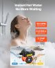 Hot Water Recirculating Pump, with Bypass Valve, Instant Recirculation Pump Kit with Timer, Adapter, Circulation Circulator System