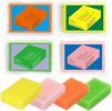 Kitchen Sponge 4-Pack, Multi-Purpose for Dishwash, Bath, and Stovetop, Excellent Drainage & Rich Lather, Durable & Long-Lasting