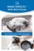 Kitchen Sponge 4-Pack, Multi-Purpose for Dishwash, Bath, and Stovetop, Excellent Drainage & Rich Lather, Durable & Long-Lasting