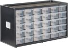 Storage Organizer, 30 Small Drawer Modular Storage System, Easily Stackable