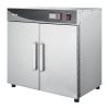 Electric Hot Box Food Warmer, 4-Tier Commercial Warming Cabinet with Water Tray, Double-Door and Adjustable Shelves