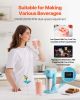 Milkshake Maker, 100W Milk Shake Maker Mixer, Single Head Drink Mixer Blender Machine